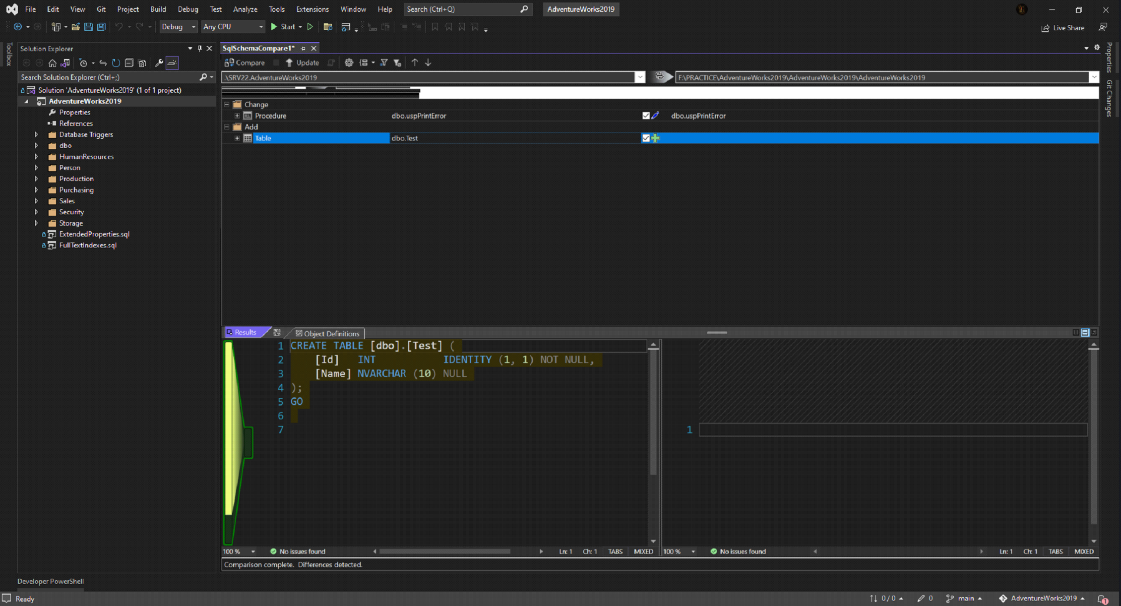 SQL Server Database Source Control using Visual Studio: Git | Vivasoft Ltd.