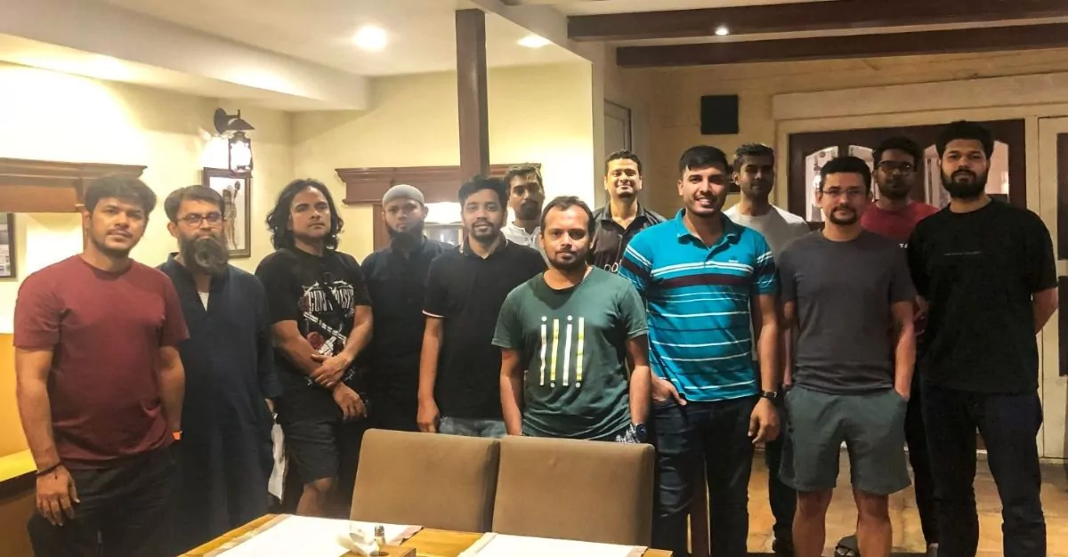 Vivasoft's core engineering team, who went to Nepal to ensure uninterrupted software delivery during a nationwide internet shutdown